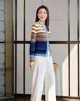 YAYING Wool V-Neck Knit Cardigan