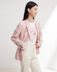EP YAYING Linen Blazer