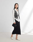 EP YAYING Chinese-Style Embroidered Short Vest