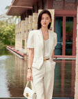 YAYING Silk New Chinese-style Suit Jacket