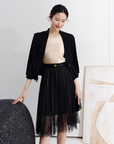 YAYING Jacquard Gradient Skirt