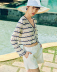 EP YAYING Tencel Cotton Denim Shorts
