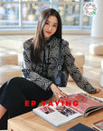 EP YAYING Chinese-style Embossed Jacket