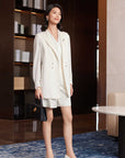 YAYING silk Vest Blazer