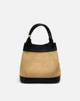 EP YAYING Lucky Woven Bucket Handbag