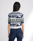 EP YAYING Round Neck Knitted Sweater
