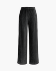 YAYING Straight Leg Black Pants