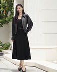 YAYING High-Waisted Knit Skirt