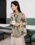YAYING oil-painted blouse