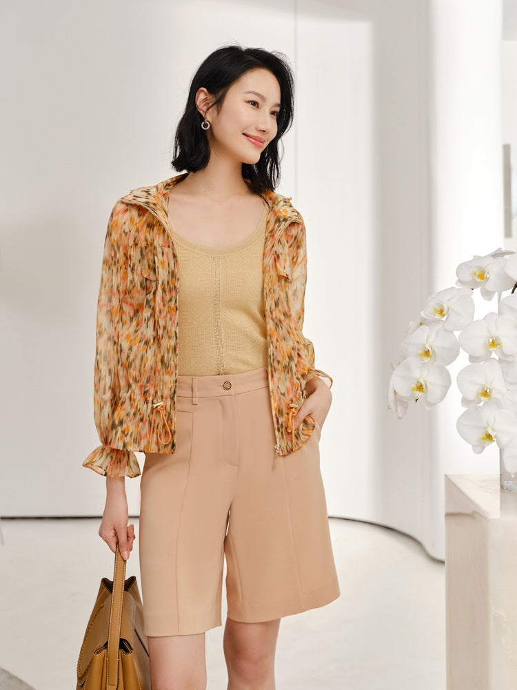 YAYING Elegant Printed Casual Jacket – EP YAYING