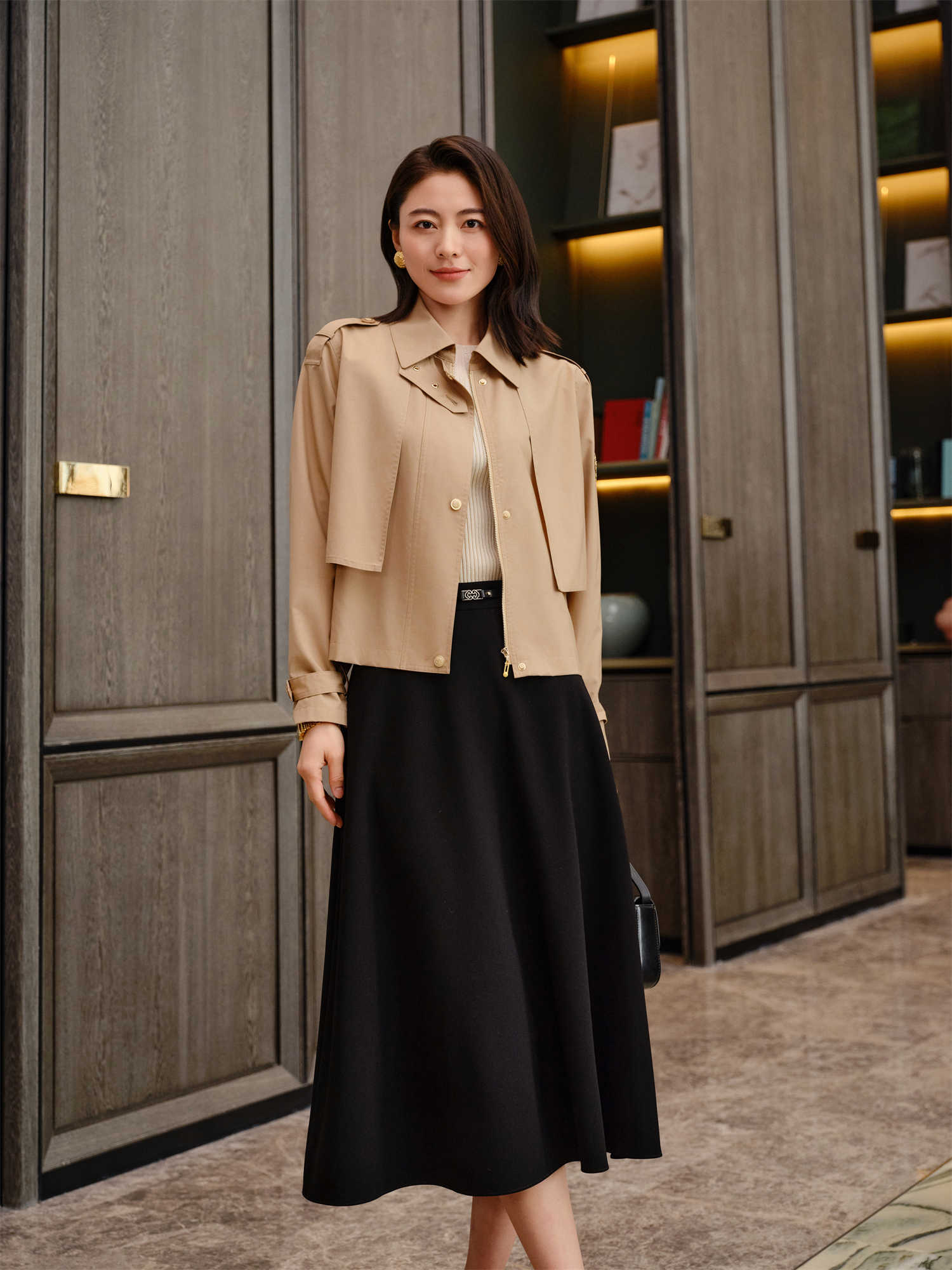 YAYING Triacetate Skirt