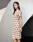 YAYING New Chinese-style Mandarin Collar Dress