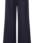 YAYING Cashmere Denim Straight-Leg Pants