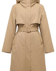 YAYING Wool Trench Down Coat EPKIQY206AE