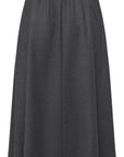 YAYING Wool Cashmere Drawstring A-Line Skirt