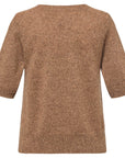 YAYING Cashmere Short-Sleeve Knit Top