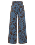 EP YAYING Chenille Jacquard Straight-Leg Pants