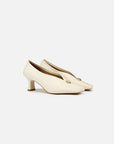 EP YAYING Peony Jade Square-Toed High Heels EPKPLXL01AW