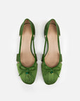 EP YAYING Shimmering Silk Flat Shoes EAKPSXB03BG