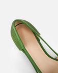 EP YAYING Shimmering Silk Flat Shoes EAKPSXB03BG