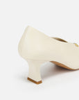 EP YAYING Peony Jade Square-Toed High Heels EPKPLXL01AW