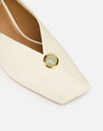 EP YAYING Peony Jade Square-Toed High Heels EPKPLXL01AW