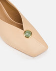 EP YAYING Peony Jade Square-Toed High Heels EPKPLXL01AF