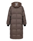 YAYING Brown Long Down Coat