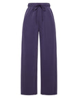 EP YAYING Curved Leg Wide Trousers