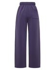 EP YAYING Curved Leg Wide Trousers