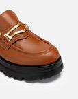 EP YAYING College Style Half-drag Loafers