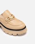 EP YAYING College Style Half-drag Loafers