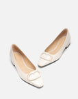 Yaying Double E Blessing Buckle Flat Shoes EAJPLXB01AC