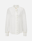EP YAYING Emphasized Silk Placket Shirt