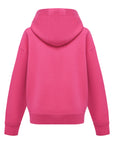 YAYING Appliqu¨¦ Embroidered Hooded Sweatshirt