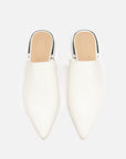 EP YAYING Low-heeled Muller Slippers for Outdoor Wear