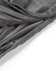 YAYING Mulberry Silk-Cotton Flared Skirt
