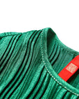 YAYING Green Pleated Top