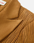 EP YAYING Pleated Textured Blazer EGKAA1108AT