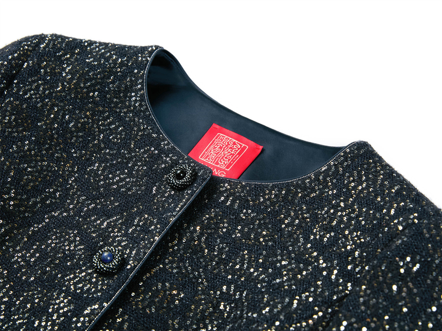 YAYING Merino Wool Tweed Coat EPKAW1204AZ