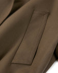 YAYING Pure Wool Short Trench Coat EPKAW7101AK