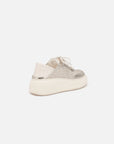 EP YAYING Song Brocade White Sneakers