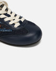 EP YAYING Soft Leather Slip-On Casual Sneakers