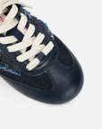 EP YAYING Soft Leather Slip-On Casual Sneakers