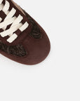 EP YAYING Soft Leather Slip-On Casual Sneakers