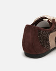 EP YAYING Soft Leather Slip-On Casual Sneakers