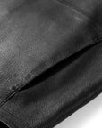 YAYING Ageless Short Hooded Leather Jacket