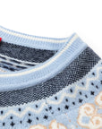 YAYING Ruyi Mountain Sea Jacquard Knit Cardigan