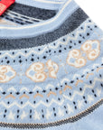YAYING Ruyi Mountain Sea Jacquard Knit Cardigan