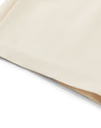 YAYING Silk Wool Curved Wide-Leg Trousers